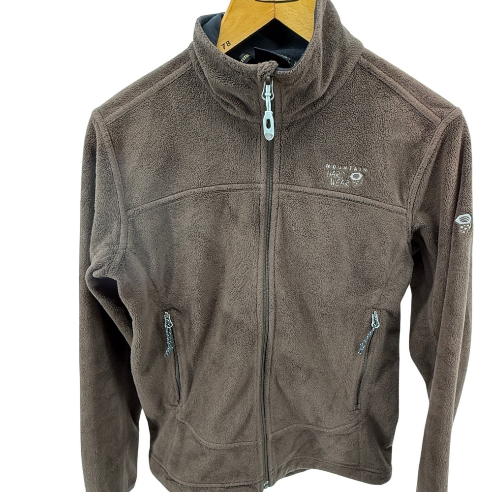 Mountain Hardwear Womens Monkey Fleece Full Zip Jacket SZ Small